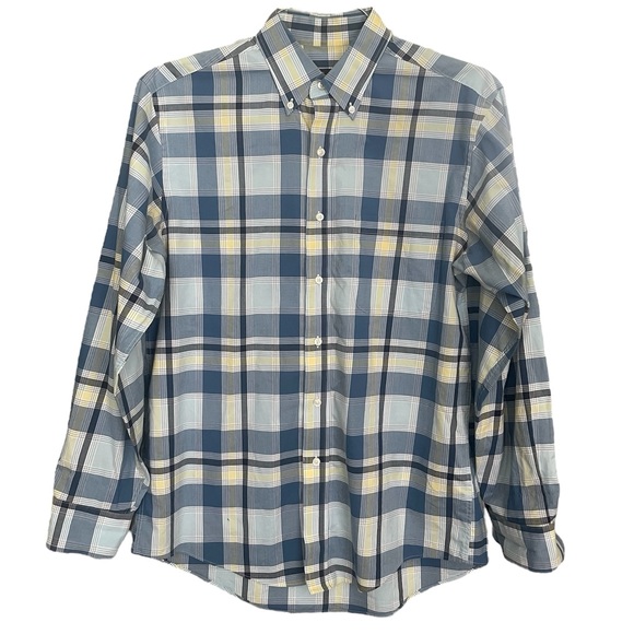 Jos. A. Bank Traveler Collection Tailored Fit Button-Down Collar Dress Shirt M - Picture 1 of 3